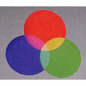 DIAPOSITVE EN VERRE / SYNTHESE DES COULEURS