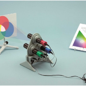 APPAREIL POUR VERIFIER LA SYNTHESE ADDITIVE DES COULEURS