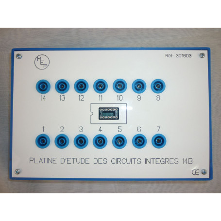 PLATINE DE TEST SUPPORT CI 14 BROCHES