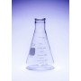 FIOLE ERLENMEYER col étroit 50 ml usage intensif