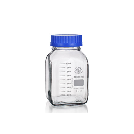 FLACON ISO GRADUE CARRE 1L