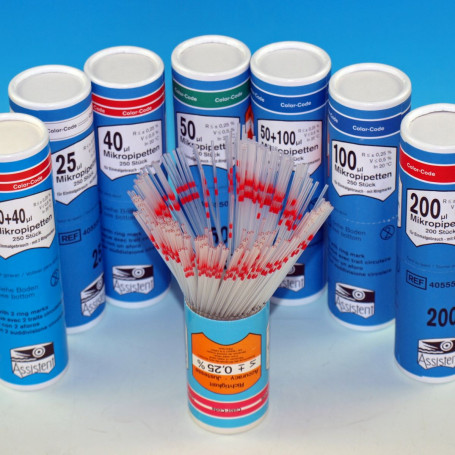 MICROPIPETTES CAPILLAIRES 20 µl