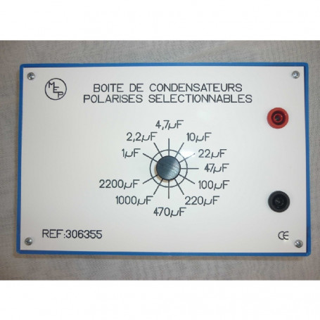 BOITE DE CAPACITES SELECTIONNABLES POLARISEES