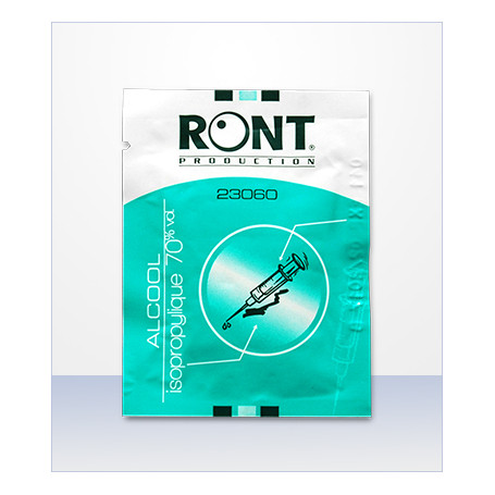 LINGETTES D'ALCOOL 70° (lot de 100)