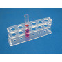 SUPPORT PLEXI POUR TUBES A HEMOLYSE
