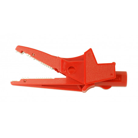 PINCE CROCO 12 A 1000 V  ROUGE