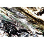 LAME MINCE DE MICASCHISTE A GLAUCOPHANE