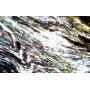 LAME MINCE DE MICASCHISTE A GLAUCOPHANE