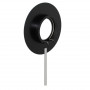 PORTE LENTILLE 80 mm SUR TIGE 10 mm