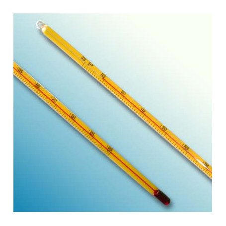 THERMOMETRE liquide rouge -10 +60