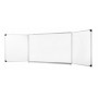 TABLEAU TRIPTYQUE BLANC EMAILLE 120 X 400 cm SPECIAL PROJECTION