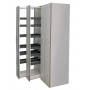 ARMOIRE DE RANGEMENT 2 TIROIRS VERTICAUX